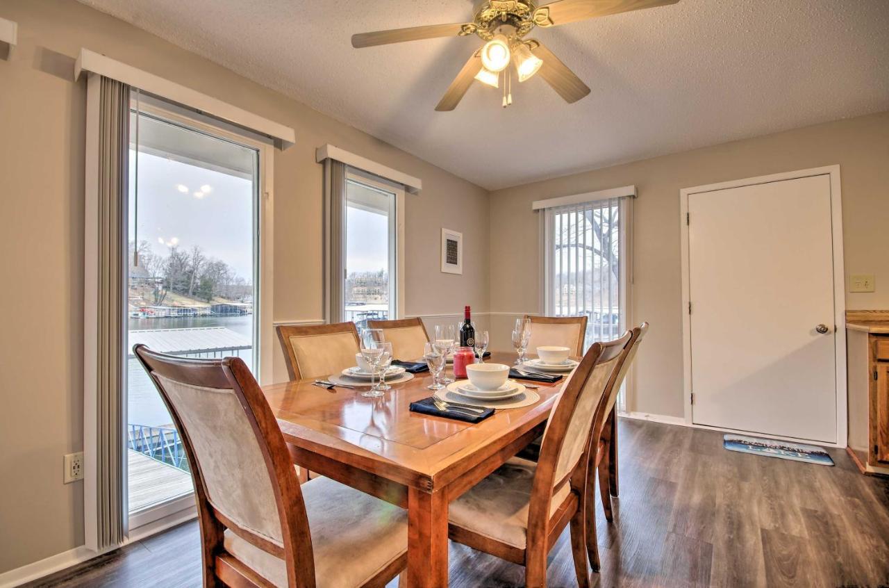 On-The-Water Retreat With Dock Pet Friendly! Villa Lake Ozark Exterior foto